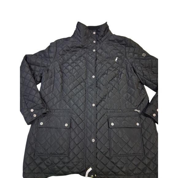 Calvin Klein Diamond Quilted Women's 1X Gorpcore Outwear Winter Puffer Jacket - Picture 5 of 15